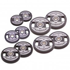 Набір дисків для штанги Technogym 105 кг, обгумовані, D=50 мм, код: TGD105