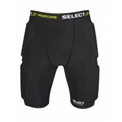 Компресійні шорти чоловічі Select Compression Shorts With Pads 6421 L, чорний, код: 5703543033416