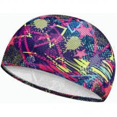 Шапка для плавання Aqua SpeedPolyester Kid S фіолетовий-мультіколор, код: 5908217697790