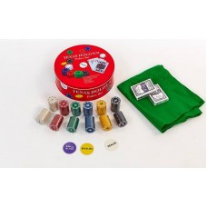 Набір для покеру в металевій коробці PlayGame, код: IG-6616 Набір для покеру в металевій коробці PlayGame, код: IG-6616