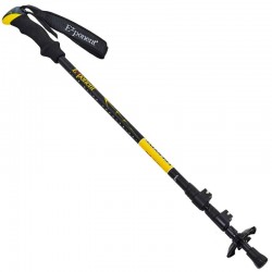Палка трекінгова для скандинавської ходьби Camping Exponent жовтий, код: TY-8009_Y Палка трекінгова для скандинавської ходьби Camping Exponent жовтий, код: TY-8009_Y
