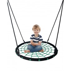 Гойдалка гніздо WCG Nest 120 см, чорний-зелений, код: W-416G-IF