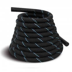 Канат тренувальний для кросфіта WCG Battle Rope 15000х38 мм, чорний, код: W-38х15-IF