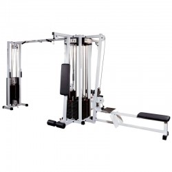 Станція 4-х позиційна з блочною рамкою InterAtletik Gym 5235x2270x2220 мм, код: ST104 Станція 4-х позиційна з блочною рамкою InterAtletik Gym 5235x2270x2220 мм, код: ST104