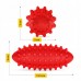М"яч масажний огірок 4Fizjo Spike Bean 115x50 мм, червоний, код: P-5905973403313