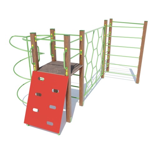 Гімнастичний комплекс Brustyle "Спортік" 4430х3080х2140 мм, код: DIO657.4 Гімнастичний комплекс Brustyle "Спортік" 4430х3080х2140 мм, код: DIO657.4