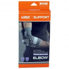 Фіксатор ліктя LiveUp Elbow Support L/XL, сірий-білий, код: 2016052600226