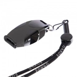 Свисток суддівський пластиковий Fox40 Sharx Safety, чорний, код: FOX40-SHARX-SAF_BK Свисток суддівський пластиковий Fox40 Sharx Safety, чорний, код: FOX40-SHARX-SAF_BK