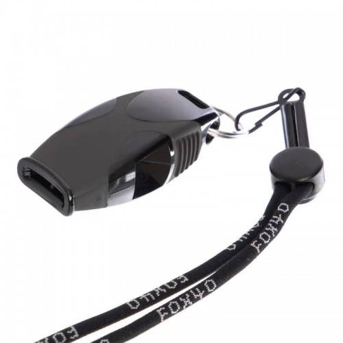 Свисток суддівський пластиковий Fox40 Sharx Safety, чорний, код: FOX40-SHARX-SAF_BK Свисток суддівський пластиковий Fox40 Sharx Safety, чорний, код: FOX40-SHARX-SAF_BK