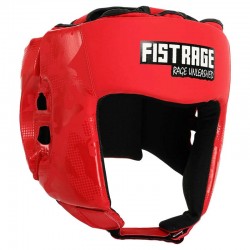 Шолом боксерський відкритий Fistrage Flex M, червоний, код: VL-5492_MR