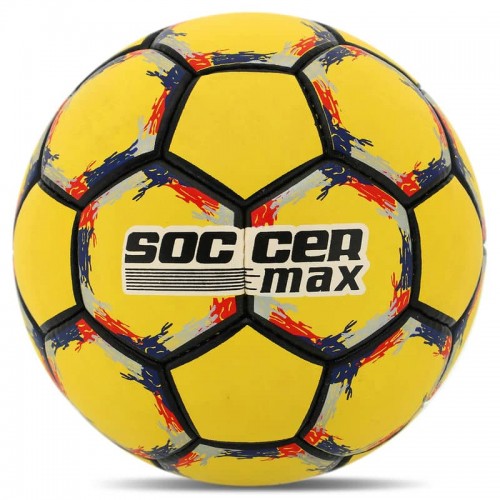 М"яч футбольний Soccermax №5, жовтий, код: FB-4360_Y