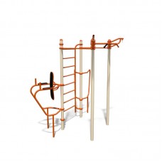 Станція Multifitness Gym InterAtletika 3211х2328х2705 мм, код: MF4.3-SM