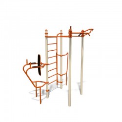 Станція Multifitness Gym InterAtletika 3211х2328х2705 мм, код: MF4.3-SM Станція Multifitness Gym InterAtletika 3211х2328х2705 мм, код: MF4.3-SM