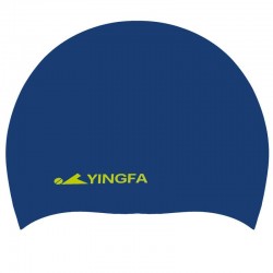 Шапочка для плавання силіконова для дорослих Yingfa L, темно-синій, код: C0081_LDBL Шапочка для плавання силіконова для дорослих Yingfa L, темно-синій, код: C0081_LDBL