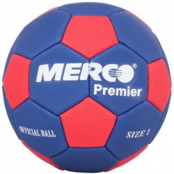 М"яч гандбол Merco Premier handBall Ball, No. 1, синій-червоний, код: 8591792663273