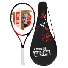 Ракетка для великого тенісу Teloon чорний-червоний, код: SENSUS-1_BKR Ракетка для великого тенісу Teloon чорний-червоний, код: SENSUS-1_BKR