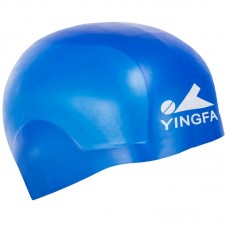 Шапочка для плавання силіконова для дорослих Yingfa Speed S, синій, код: C0073_SBL
