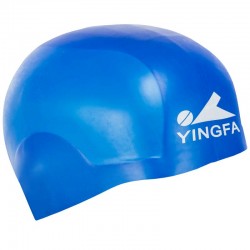 Шапочка для плавання силіконова для дорослих Yingfa Speed S, синій, код: C0073_SBL