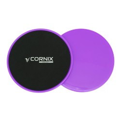 Диски-слайдери для ковзання (глайдингу) Cornix Sliding Disc 2 шт, фіолетовий, код: XR-0181