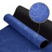 Килимок для йоги та фітнесу 4Fizjo замша 1830x610x15 мм, синій, код: P-5905973405713