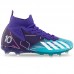 Бутси футбольні дитячі з носком PlayGame розмір 35, фіолетовий-бірюзовий, код: 95K-1_35