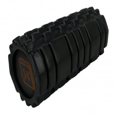 Масажний ролик EasyFit Solid Roller v.1.1s 330х140 мм чорний код: EF-2050-Bk