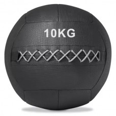 М"яч набивний для кросфіту Wall Ball (медичний) Generation Fitness FF42D1B-10kg 10кг, чорний, код: 523033-AX