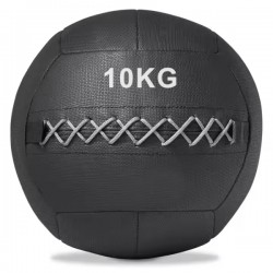 М"яч набивний для кросфіту Wall Ball (медичний) Generation Fitness FF42D1B-10kg 10кг, чорний, код: 523033-AX