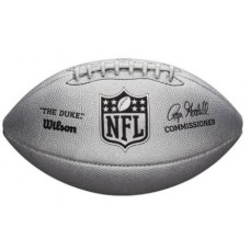 М"яч для американського футболу Wilson Duke metallic edition OS FB silver, код: 887768765743