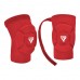 Наколінники спортивні RDX Hosiery Knee Foam K5 S (пара), червоний-білий, код: HYP-K5RW-S
