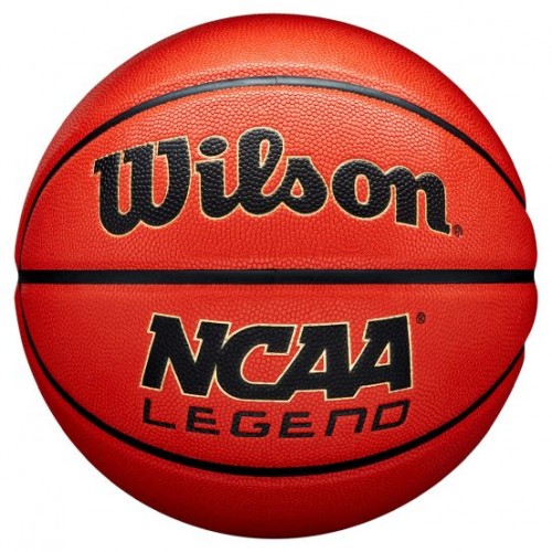 М"яч баскетбольний Wilson NCAA Legend BSKT №7, помаранчевий-чорний, код: 097512598286