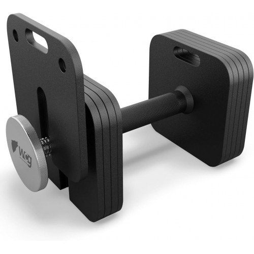 Модульна гантель зі швидким регулюванням квадратна WCG 1х4-16 кг, код: SQUARE16-IF