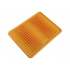 Ортопедичний масажний килимок для стоп EasyFit Acupoint з шипами 350х275х20 мм, помаранчевий, код: EF-2752-OR Ортопедичний масажний килимок для стоп EasyFit Acupoint з шипами 350х275х20 мм, помаранчевий, код: EF-2752-OR