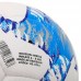 М"яч футбольний Soccermax №5 PU, білий-синій, код: FB-9493_WBL