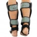 Захист гомілки та стопи для єдиноборств Zelart, розмір S, чорний-оливковий, код: BO-1190_SOL