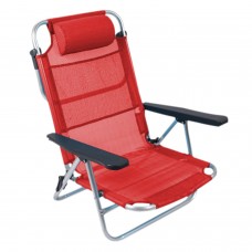 Крісло розкладне Bo-Camp Monaco Red, код: DAS301462-DA