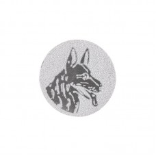 Жетон на медаль або кубок PlayGame Собаки 2,5 см срібна, код: 25-0039_S