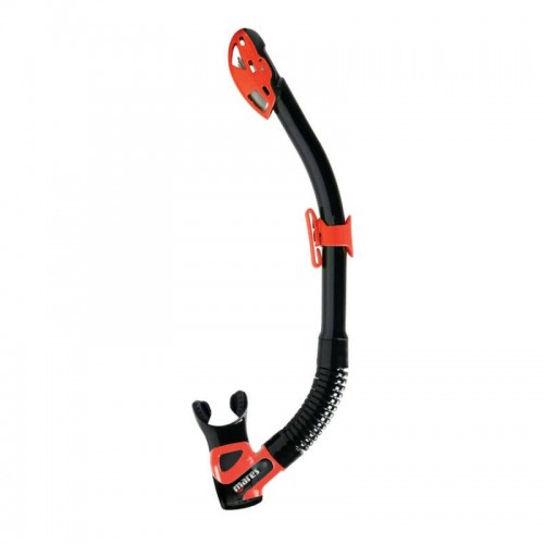 Трубка для дайвінгу Mares Rebel Dry чорно-червона, код: 2023111402547 Трубка для дайвінгу Mares Rebel Dry чорно-червона, код: 2023111402547