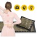Килимок акупунктурний з подушкою 4Fizjo Eco Mat XL Аплікатор Кузнєцова чорний-золотий, код: P-5907739313591