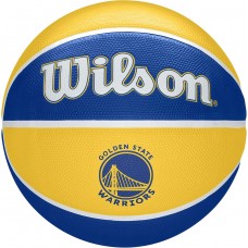 М"яч баскетбольний Wilson NBA Team Tribute GS Warriors 295 №7, синій-жовтий, код: 194979033661