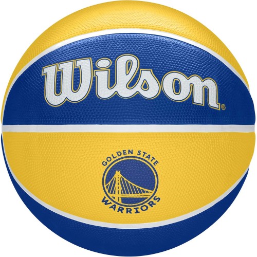 М"яч баскетбольний Wilson NBA Team Tribute GS Warriors 295 №7, синій-жовтий, код: 194979033661