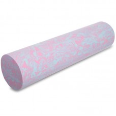 Роллер для занять йогою гладкий FitGo 600х150 мм, рожевий-блакитний, код: FI-1734_PN Роллер для занять йогою гладкий FitGo 600х150 мм, рожевий-блакитний, код: FI-1734_PN