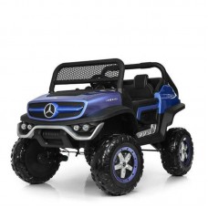 Дитячий електромобіль Джип Mercedes, двомісний Bambi Racer, синій, код: M 4133EBLRS-4-MP