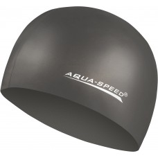 Шапка для плавання Aqua Speed Mega чорний, код: 5908217635440