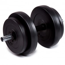 Гантель набірна Fit-On Chrome 1x17кг, код: 2011-0006