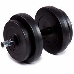 Гантель набірна Fit-On Chrome 1x17кг, код: 2011-0006