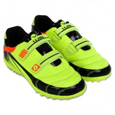 Сороконіжки футбольні дитячі Lijin розмір 36, салатовий-чорний, код: 701-2-31-36-1_36 Сороконіжки футбольні дитячі Lijin розмір 36, салатовий-чорний, код: 701-2-31-36-1_36