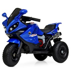 Дитячий електромобіль Bambi Мотоцикл BMW синій Код: M 4216AL-4-MP