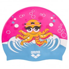 Шапочка для плавання дитяча Arena AWT Multi рожевий-блакитний, код: AR91925-20_PN