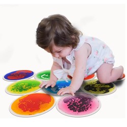 Рідкий килимок Монтессорі круглий Tia-Sport 300х300 мм, код: sm-1217 Рідкий килимок Монтессорі круглий Tia-Sport 300х300 мм, код: sm-1217